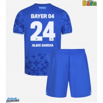 Bayer Leverkusen Aleix Garcia #24 Tredjedraktsett Barn 2025-26 Kortermet (+ Korte bukser)